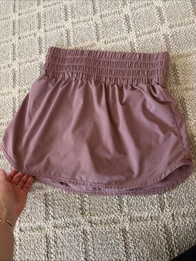 Nike Athletic Skort in Dusty Rose